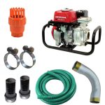 Honda Petrol Engine | WS -20x | 1.6 HP | Pump Size - 2x2 | 4 - Stroke Engine (With All Attachments )